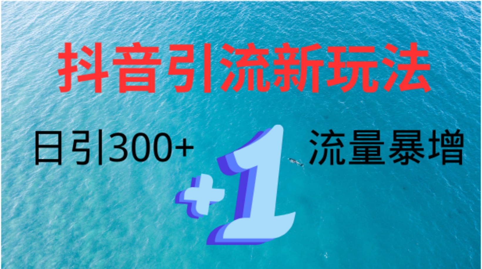 创业粉高效引流，抖音工具号玩法4.0，日引300+-齐力副业