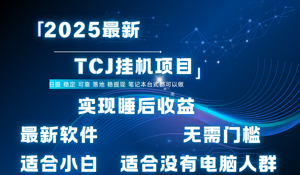 最新海外TCJ无门槛美金项目可矩阵放大操作 单日可达400+日提-齐力副业