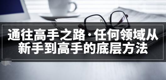 【副业项目3829期】粥左罗<通往高手之路·任何领域从新手到高手的底层方法>，如何成为一个领域的高手-齐力副业