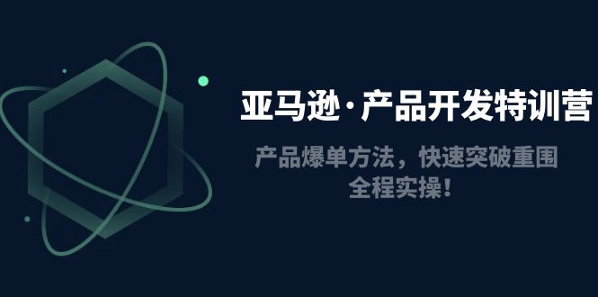 【副业项目5087期】亚马逊·产品开发特训营：产品爆单方法，快速突破重围，全程实操-齐力副业