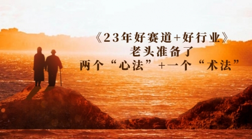【副业项目7314期】某收费文章《23年好赛道+好行业》老头准备了两个“心法”+一个“术法”-齐力副业