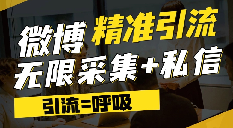 【副业项目7606期】微博最新引流技术，软件提供博文评论采集+私信实现精准引流【揭秘】-齐力副业