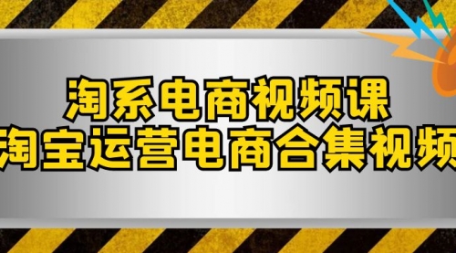【副业项目8013期】淘系-电商视频课，淘宝运营电商合集视频-齐力副业