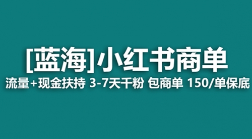 【副业项目8509期】最强蓝海项目，小红书商单！长期稳定，7天变现-齐力副业
