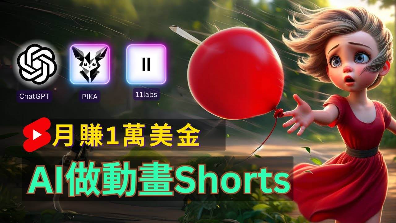 轻松制作皮克斯风格人生故事短视频，免费AI助你月入上万-齐力副业