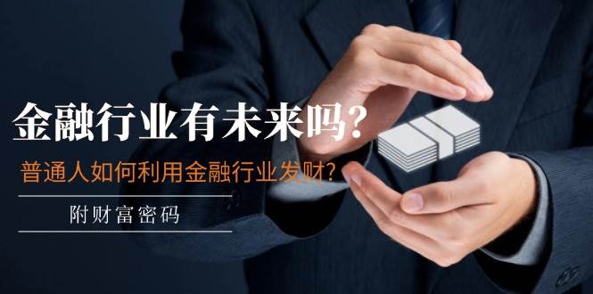 某付费文章：金融行业有未来吗？普通人如何利用金融行业发财?(附财富密码)-齐力副业