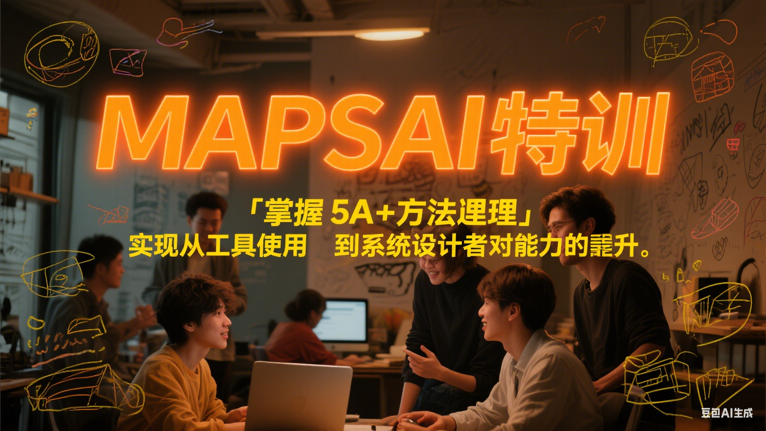 MAPSAI 特训，掌握 5A + 方法论，实现从工具使用者到系统设计者的能力跃升-齐力副业