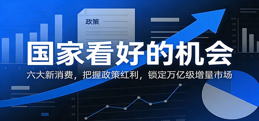 公众号付费文章：国家看好的机会，六大新消费，把握政策红利，锁定万亿级增量市场-齐力副业