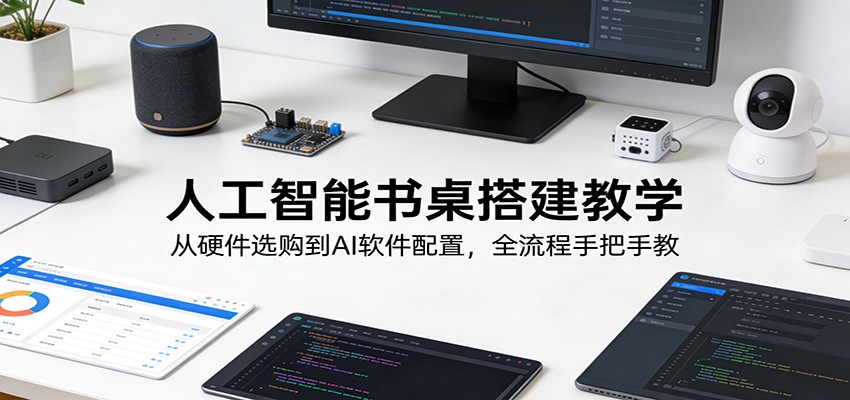 人工智能书桌搭建教学：从硬件选购到AI软件配置，全流程手把手教-齐力副业