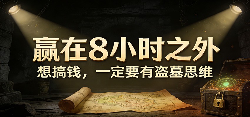 公众号付费文章《赢在8小时之外，想搞钱，一定要有盗墓思维》-齐力副业