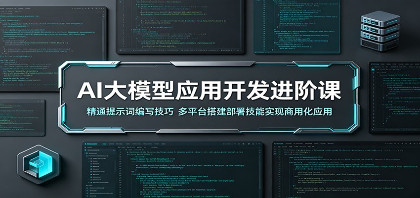 AI大模型应用开发进阶课:精通提示词编写技巧,多平台搭建部署技能实现商用化应用-齐力副业