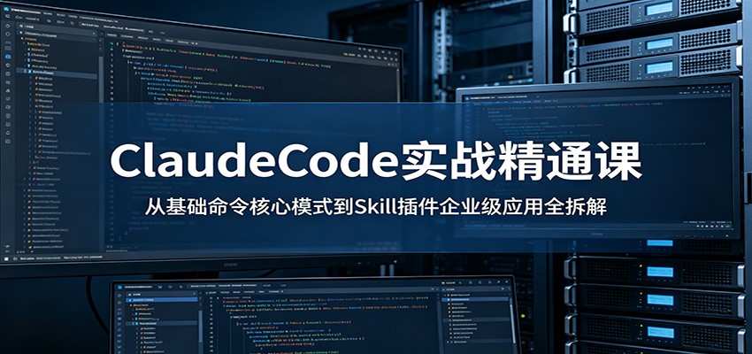 ClaudeCode实战精通课:从基础命令核心模式到Skill插件企业级应用全拆解-齐力副业