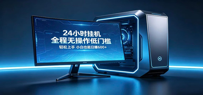 三角洲自动跑刀，纯自动挂机项目，零基础小白躺赚无忧-齐力副业