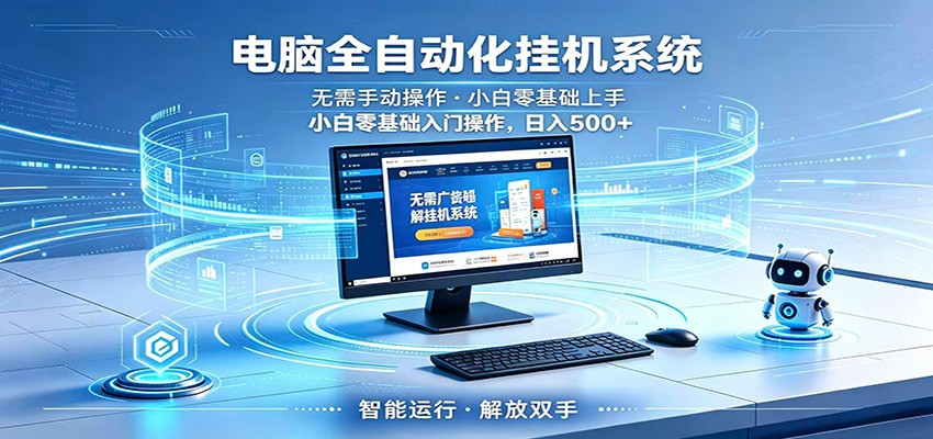智能广告挂机无需值守,小白上手轻松实现每日增收-齐力副业
