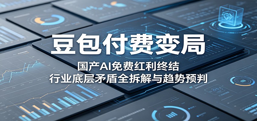 豆包付费变局：国产AI免费红利终结，行业底层矛盾全拆解与趋势预判-齐力副业