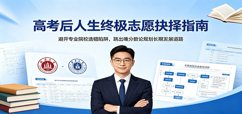 高考后人生终极志愿抉择指南:避开专业院校选错陷阱,跳出唯分数论规划长期发展道路-齐力副业