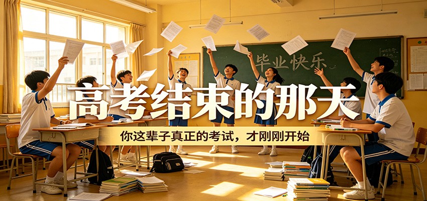 公众号付费文章《高考结束的那天，你这辈子真正的考试，才刚刚开始》-齐力副业