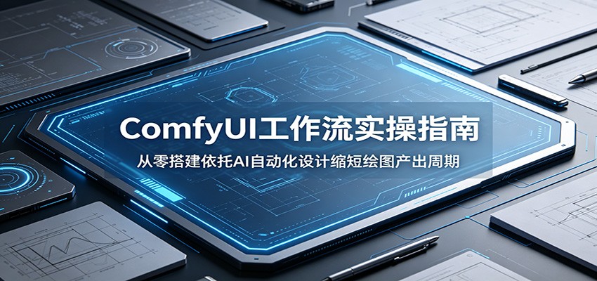 ComfyUI 工作流实操指南：从零搭建依托AI自动化设计缩短绘图产出周期-齐力副业