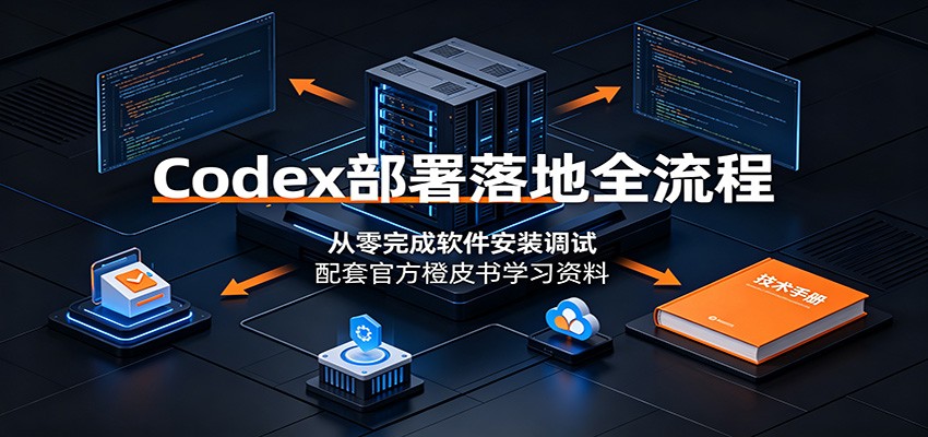 Codex部署落地全流程:从零完成软件安装调试,配套官方橙皮书学习资料-齐力副业