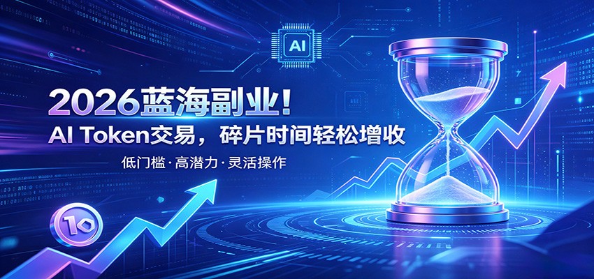 AI Token算力赛道!普通人可入局的数字副业,零门槛快速起步-齐力副业