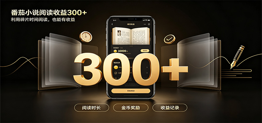 番茄达人变现新玩法,自动完成阅读任务获取时长收益,每日300+-齐力副业
