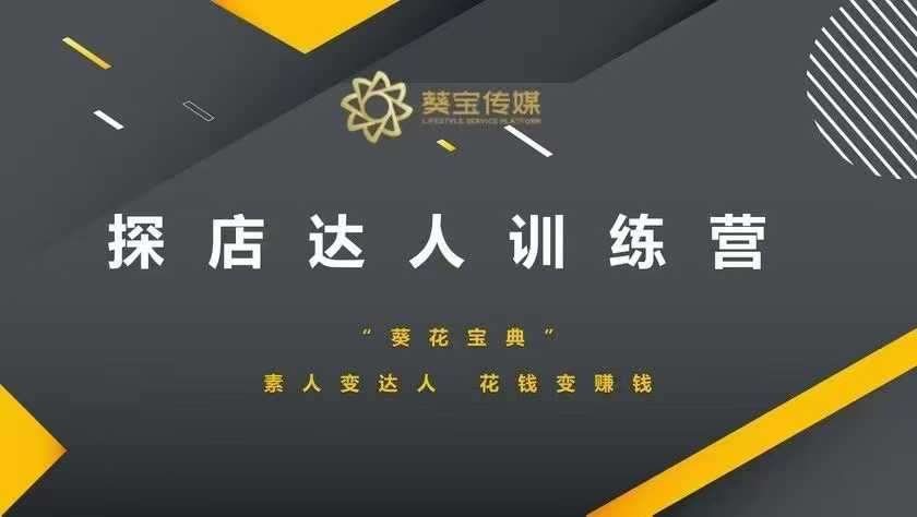 探店达人训练营，素人变达人，花钱变赚钱-齐力副业