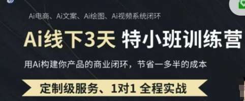 AI实操培训第20-21期线下，0基础保姆级教程，3月最新整理，企业获客、降本增效、打造超级个体-齐力副业