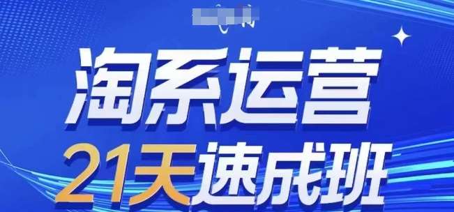 淘系运营21天速成班(更新25年5月)，0基础轻松搞定淘系运营，不做假把式-齐力副业