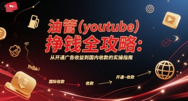 油管(youtube)挣钱全攻略：从开通广告收益到国内收款的实操指南-齐力副业