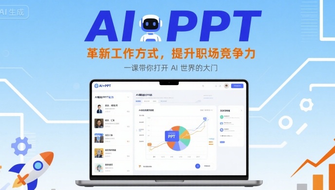 AI+PPT：革新工作方式，提升职场竞争力，一课带你打开 AI 世界的大门-齐力副业