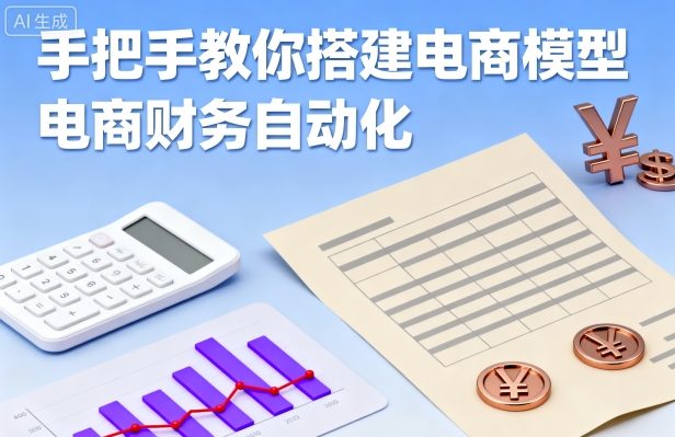 手把手教你搭建电商模型-电商财务自动化-齐力副业