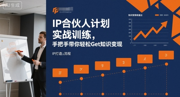IP合伙人计划实战训练，手把手带你轻松Get知识变现-齐力副业