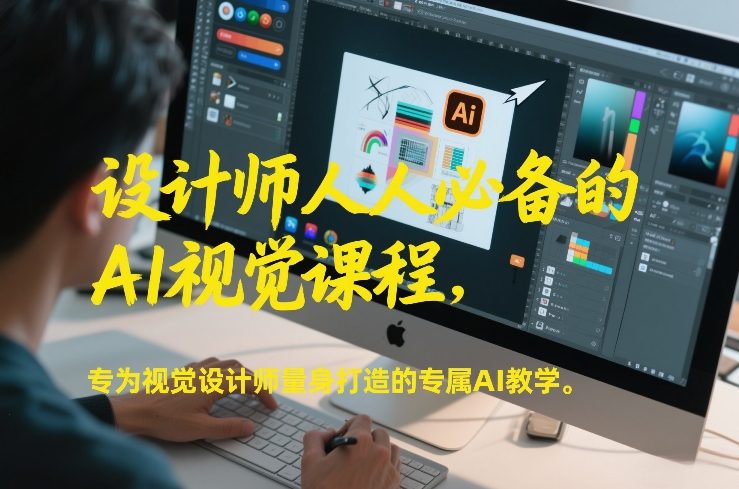 设计师人人必备的AI视觉课程，专为视觉设计师量身打造的专属AI教学-齐力副业