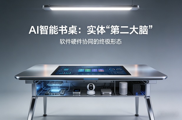 AI智能书桌搭建，构建你的实体“第二大脑”，软件硬件协同的终极形态-齐力副业