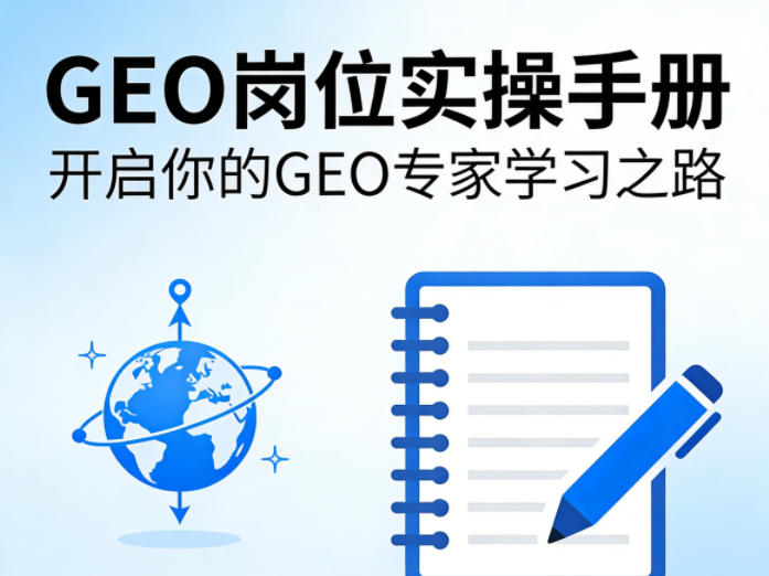 GEO岗位实操手册，开启你的GE0专家学习之路-齐力副业