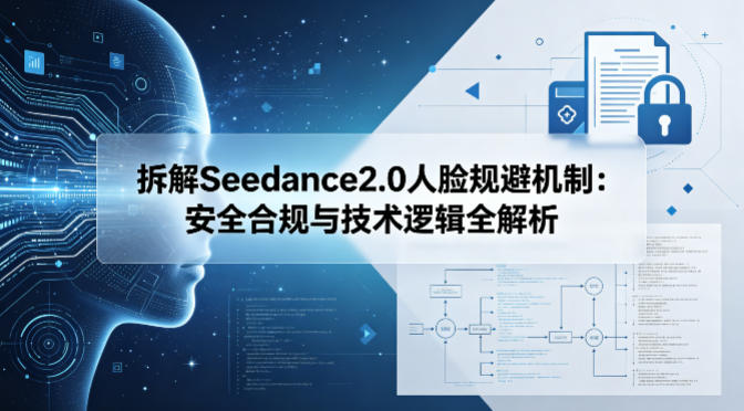 拆解Seedance2.0人脸规避机制：安全合规与技术逻辑全解析-齐力副业