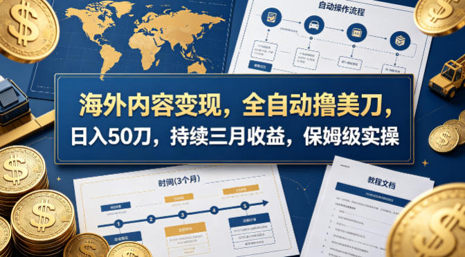 海外内容变现,全自动撸美刀,日入50刀,持续三月收益,保姆级实操【揭秘】插图 海外内容变现,全自动撸美刀,日入50刀,持续三月收益,保姆级实操【揭秘】插图