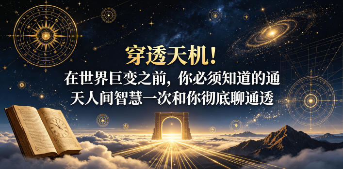 付费文章：穿透天机！在世界巨变之前，你必须知道的通天人间智慧一次和你彻底聊通透-齐力副业