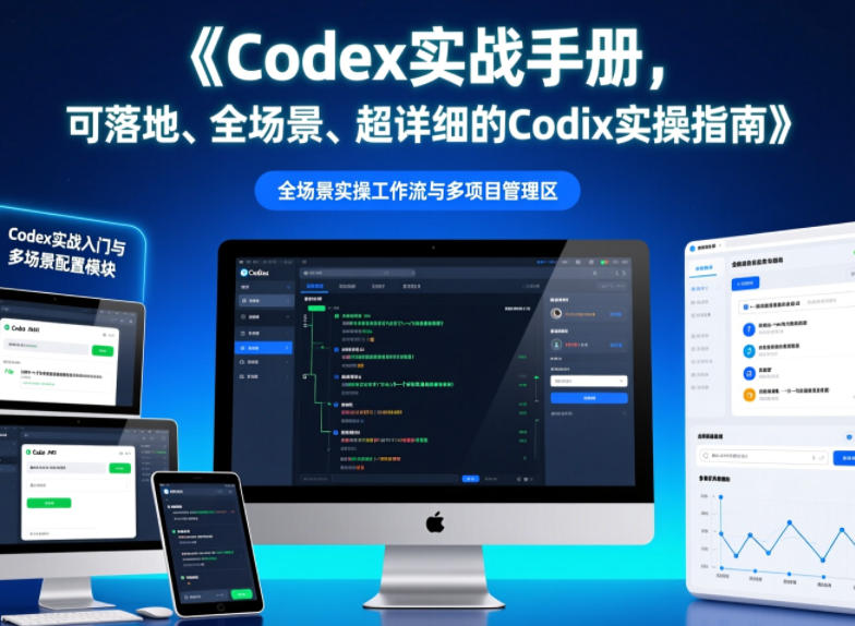 Codex实战手册,可落地、全场景、超详细的Codex实操指南-齐力副业