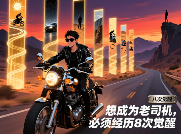 付费文章:想成为老司机,必须经历8次觉醒-齐力副业