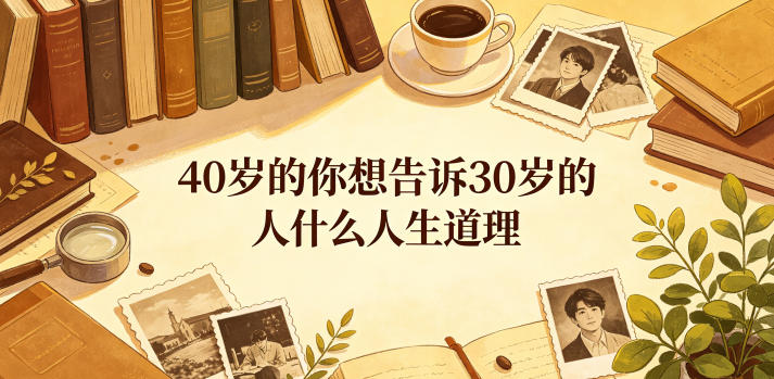 公众号付费文章:40岁的你想告诉30岁的人什么人生道理?-齐力副业