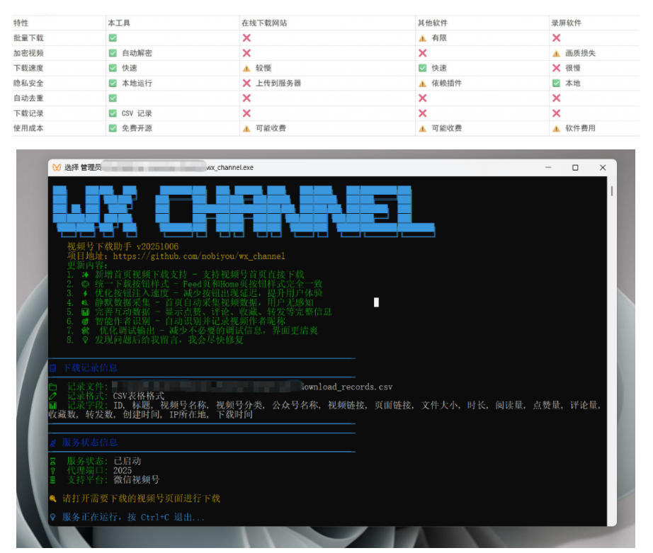 Github热门工具,视频号下载神器又来了!一键注入下载按钮,轻松下载,使用便捷wx_channel插图1 Github热门工具,视频号下载神器又来了!一键注入下载按钮,轻松下载,使用便捷wx_channel插图1