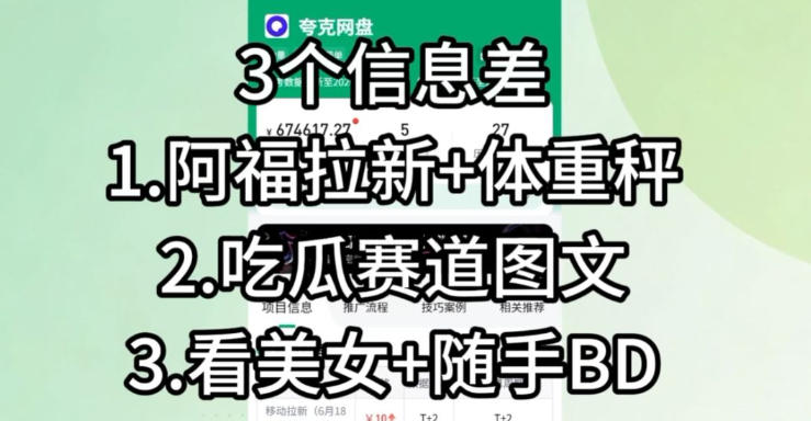 【理直气壮】我给看美女找了一个非常恰当的理由,信息差项目插图1 【理直气壮】我给看美女找了一个非常恰当的理由,信息差项目插图1