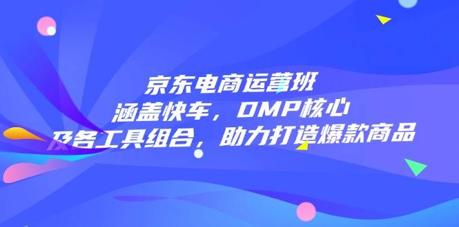 （14131期）京东电商运营班：涵盖快车，DMP核心及各工具组合，助力打造爆款商品-齐力副业