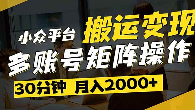 （14288期）得物平台变现新蓝海！无脑复制热门视频，多账号同步运营，每天半小时躺...-齐力副业