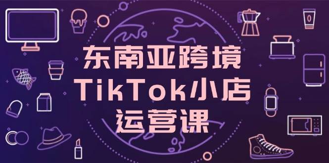 （14390期）东南亚跨境TikTok小店运营课，掌握店铺设置与流量转化核心技巧-齐力副业