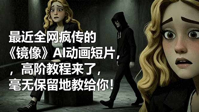 （16427期）最近全网疯传的《镜像》AI动画短片，高阶教程来了，毫无保留地教给你！-齐力副业