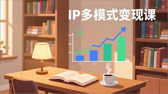 （17014期）IP多模式变现课，广告分成、种草激励、Live图带货，开拓多元收入，副业稳定月入过万-齐力副业