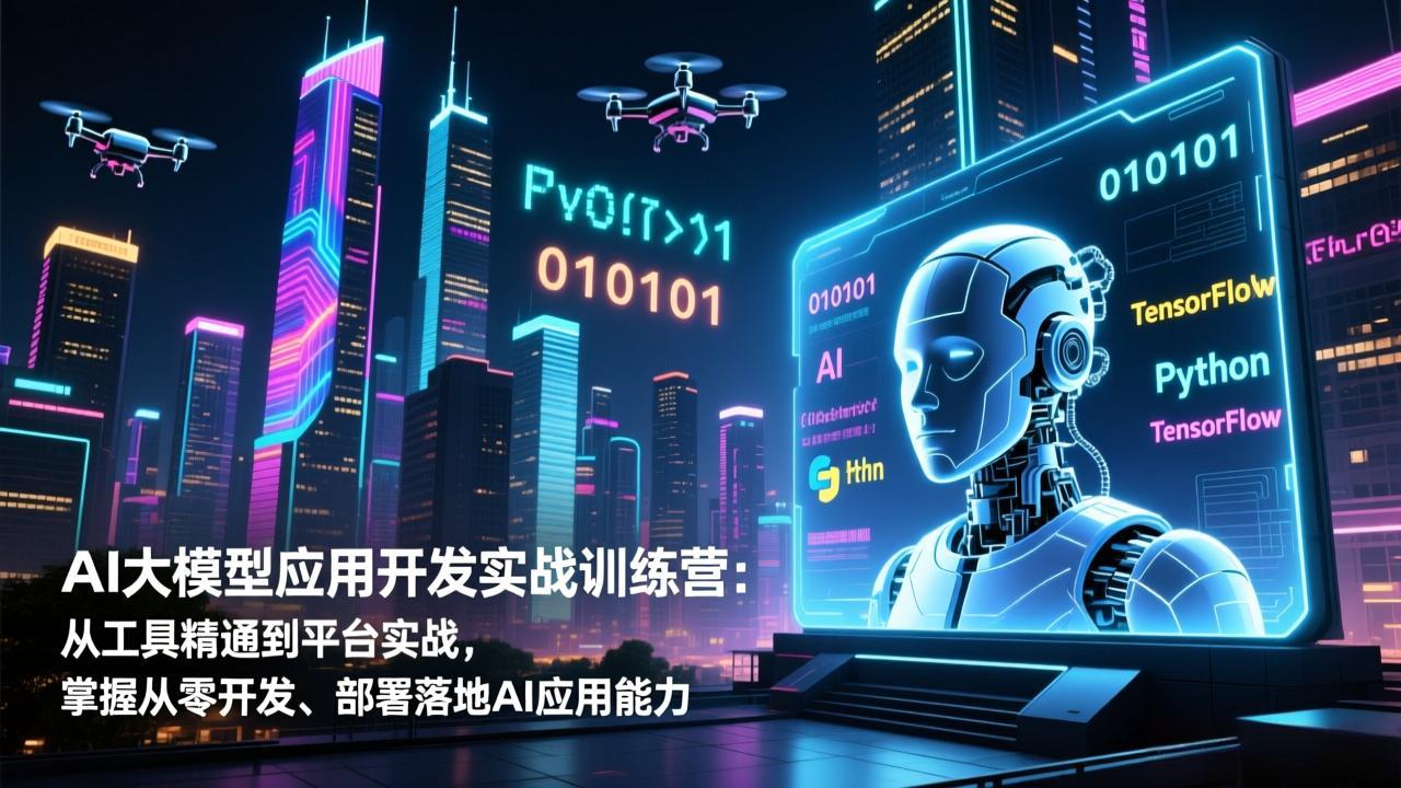 （17058期）AI大模型应用开发实战训练营：从工具精通到平台实战，掌握从零开发、部署落地AI应用能力-齐力副业