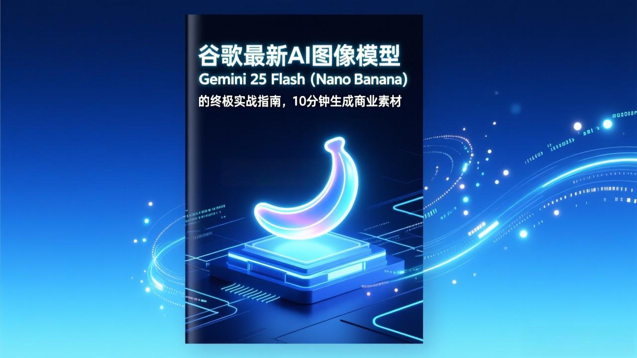 （17111期）谷歌最新AI图像模型Gemini 2.5 Flash（Nano Banana）的终极实战指南，10分钟生成商业素材-齐力副业